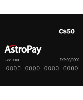 Astropay Card C$50 CA Key 